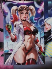Artist Alley Comics Multiverse Saga  Scientist Harley Cosplay Nice 🔥🐄🔥 picture