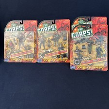 The Corps Lanard - Collectors Action Figure Set 2001 - LOT OF 4 (3 Different) picture
