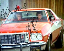 STARSKY AND HUTCH CAST SIGNED AUTOGRAPH 8x10 RP PHOTO DAVID SOUL 76 GRAND TORINO picture
