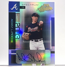 Playoff 2003 Absolute Memorabilia Adam LaRoche #70 Spectrum Auto /100 Braves picture