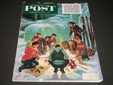 1952 FEBRUARY 23 THE SATURDAY EVENING POST MAGAZINE - ILLUSTRATED COVER- SP 1904 picture