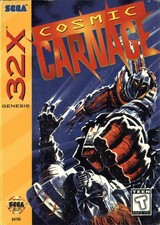 Cosmic Carnage - Sega Genesis 32X Game picture