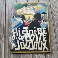 Rare Histoire D’Une Boite A JouJoux French Childrens Book Andre Helle 1926 Paris picture