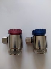 Robinair 18124 1234YF OEM Parker Hannifin Rebuilt Coupler Set High And Low Side picture