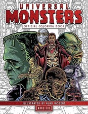Universal Monsters: The Official Coloring Book (paperback) picture