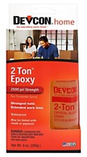 NEW Devcon 33345 8.5 oz. 2 Ton Weld Epoxy, Clear 30 MIN SET LIQUID 7210552 picture