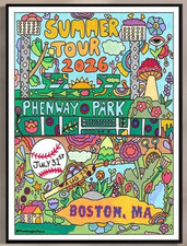 Phish Poster At Fenway Park In Boston Massachusetts On July 31 2026 picture