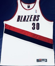 Authentic Rasheed Wallace #30 Portland Trail Blazers Nike On Court Jersey 56 picture