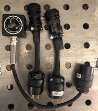 WELDING REMOTE , Improved From Old Listing Miller 14 pin , Lincoln 6 pin adapter picture