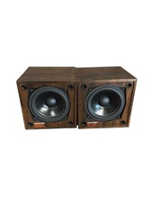 Pair Auratone 5PSC PRIMO-SOUND-CUBE Wood Grain Passive Reference Speakers picture