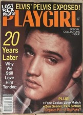 PLAYGIRL Magazine Sept 1997. Elvis Presley Photos. Special Issue. New Sealed Bag picture