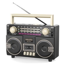AM FM Radio Portable Shortwave Retro Radio Bluetooth Speaker picture
