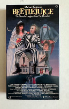 BEETLEJUICE VHS 1988 Warner 11785 Michael Keaton Tim Burton Horror Comedy Cult picture