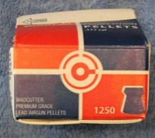 Crosman 71250 Competition Wadcutter Pellets .177 Cal, 7.4 Grain, 1250 Count NEW picture