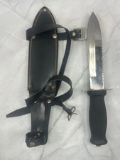 Vintage G.C.C.O. Japan Diving Knife w/Sheath & Leg Straps Scuba Retro Gear picture