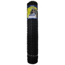 Tenax Plastic HDPE Garden Pet Fence 4' x 330-Feet Round Mesh Lightweight Black picture