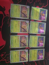 Pokemon Weedle 001/086 Kakuna 002/086 Me04 Chaos Rising Regular Non Holo 4x Each picture
