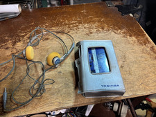Vintage Toshiba KT-S1 Walkman Cassette Player w/ RP-S2 Tuner Radio For Parts picture