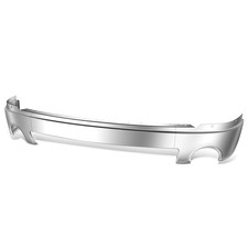 Fit 07-13 GMC Sierra 1500 Chrome Steel Front Bumper Face Bar w/ Fog Lights Holes picture