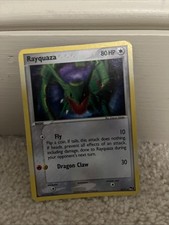 Pokémon TCG Rayquaza Card 3/17 Pop Series 1 (2006) Cosmos Holo Rare Vintage picture