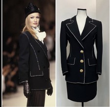Vintage Runway Valentino FW 1992 Karen Mulder & Linda Evangelista picture