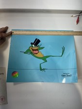 SIGNED Chuck Jones MICHIGAN J FROG Warner Brothers Animation Cel 16.5x13.5 Read picture