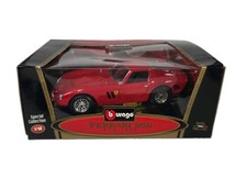 Bburago Ferrari 250 GTO 1962 Red 1/18 Diecast Model New In Box picture
