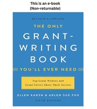Ellen Karsh The Only Grant-Writing Book You'll Ever Need 2019 picture