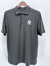 Antigua Men’s Golf Polo Shirt Size L Black Short Sleeve picture