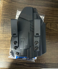 TXC Kydex IWB Appendix Concealed Carry Pistol Holster, Black, Clip picture
