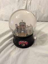 ​Vintage University of Maryland Terrapins Musical Snow Globe Three J's Imports picture