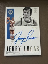 2018-19 Panini Encased - Scripted Signatures Jerry Lucas #SC-JLC /49 (AU) picture