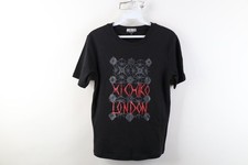 Vintage 90s Michiko Koshino Womens Small Faded Spell Out London Japan T-Shirt picture
