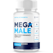 (1 Pack) Mega Male Advanced Pills Premium Formula MegaMale Supplement 60 Caps picture