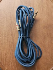 PAIR ESOTERIC AUDIO MUSICA 500 RCA 11.5'  INTERCONNECT PATCH CABLE AUDIOPHILE picture