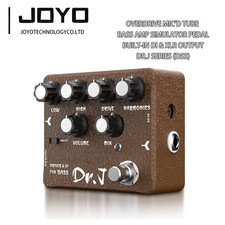 JOYO Overdrive Mic'd Tube Bass Amp Simulator Pedal Built-in DI&XLR for Recording picture