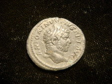 CARACALLA.198-217. Limes DENARIUS. PM TRP XVI COS IIII P P. Serapis. + picture