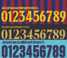 Name&Number Set For Barcelona Season 2026/2027 Home/Away Football picture