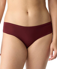 GapBody Women's Breathe Hipster Underwear GPW00176 - Cabernet RED picture