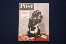 1947 SEPTEMBER 20 THE SATURDAY EVENING POST MAGAZINE COCKER SPANIEL DOG- E 32923 picture
