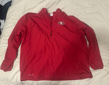 Nike San Francisco 49ers NFL Football Red Full Zip Jacket 2XL Official Licensed picture