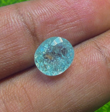 1.98ct 100% natural top quality neon blue paraiba tourmaline oval loose gemstone picture