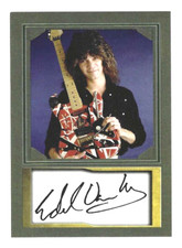 EDDIE VAN HALEN - ACEO D. GORDON PROMO TRADING CARD - MINT CONDITION picture
