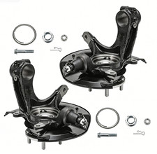 Steering Knuckle & Hub Bearing Pair 698474 698475 For Honda Accord 2013-2016 picture