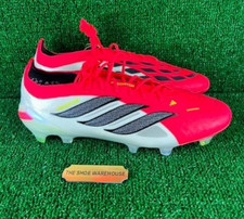 Men Adidas Predator Elite FG 'Lucid Red Black' Soccer Cleats JS0433 Size 10 picture