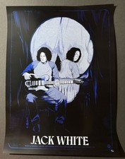 JACK WHITE CINCINNATI FOIL VARIANT POSTER 9/18/2026 #61 /100 AUTHENTIC PRINT picture