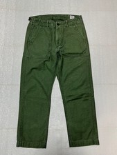 orSlow Fatigue Baker Pants Slim M Military Cotton Satin picture