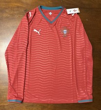 NWT Puma Portugal Home 2026 Long Sleeve Shirt Jersey Medium picture