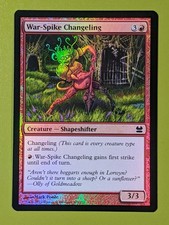 FOIL War-Spike Changeling x1 Modern Masters 1x Magic the Gathering MTG picture