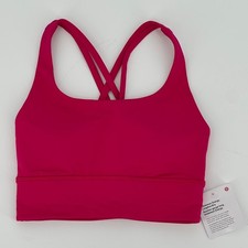 Lululemon Energy Longline Bra Calypso Pink LW2EB9S CLYS Size 2 NWT picture